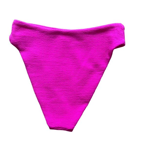 BECCA High Waist Bikini Bottoms | Pink | Large - Picture 4 of 4